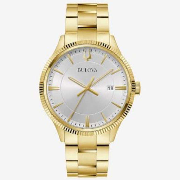 Bulova Men's Classic Silver Dial Watch - 97B227