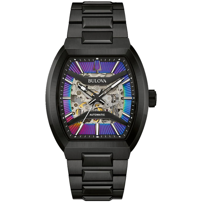 Bulova Men's Maquina Rainbow Dial Watch - 98A320