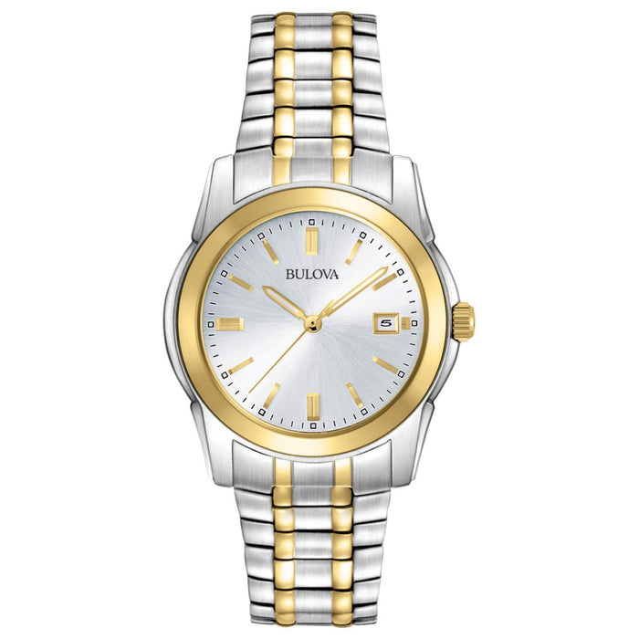 Bulova Men's Classic Silver Dial Watch - 98H18