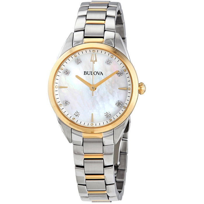 Bulova Women's Sutton Mother of pearl Dial Watch - 98P184