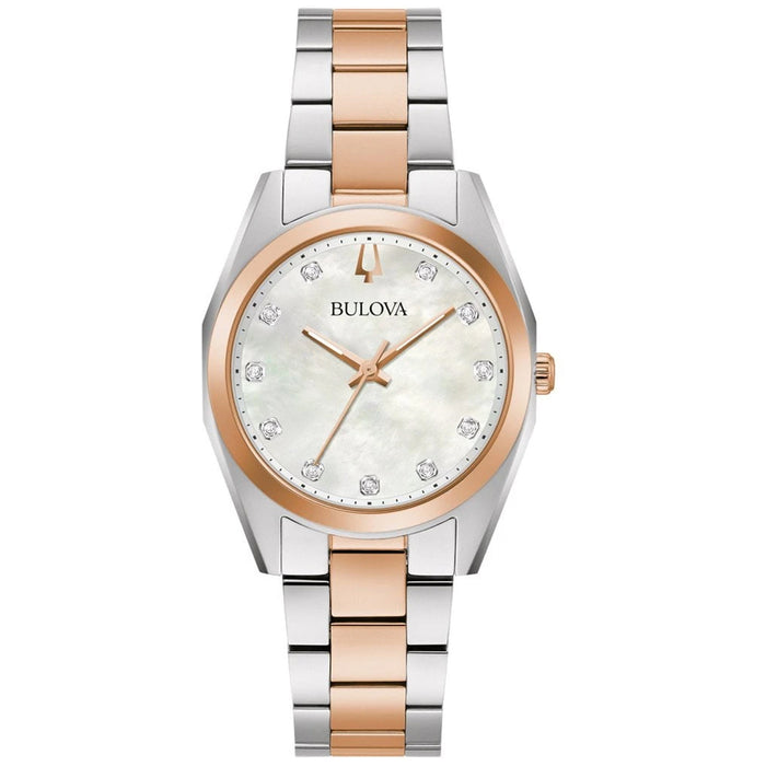 Bulova Women's Surveyor White Dial Watch - 98P207