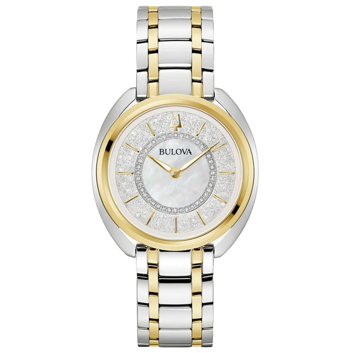 Bulova Women's Duality Mother Of Pearl Dial Watch - 98X134