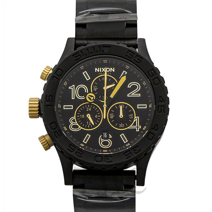 Nixon Men's Genuine Black Dial Watch - A037-1041