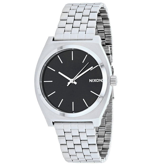 Nixon Men's Time Teller Black Dial Watch - A045-000