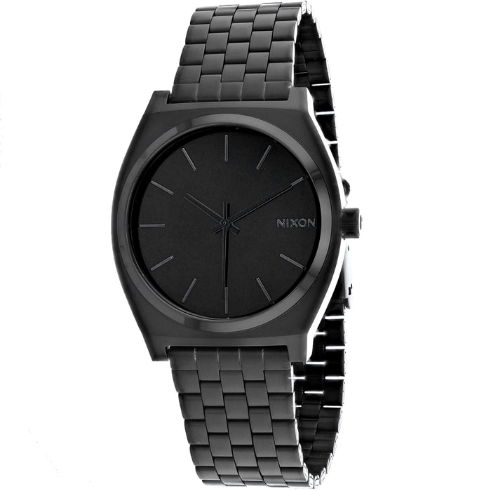 Nixon Men's Time Teller Black Dial Watch - A045-001