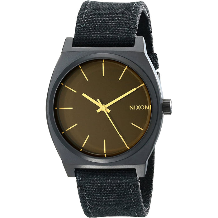 Nixon Men's Time Teller Black Dial Watch - A045-1354