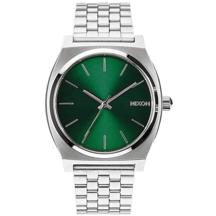 Nixon Men's Time Teller Green Dial Watch - A045-1696