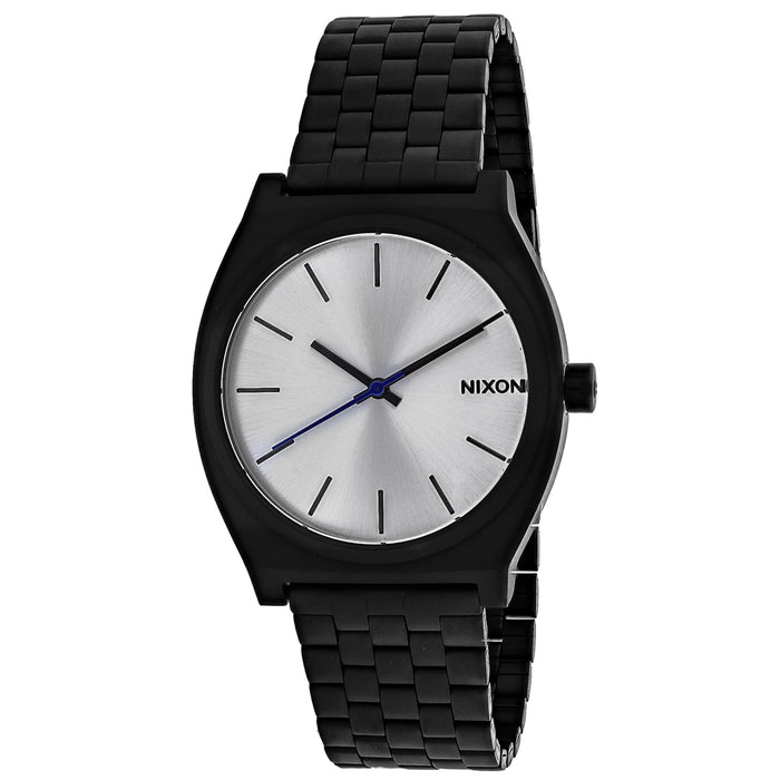 Nixon Men's Time teller Silver Dial Watch - A045-180