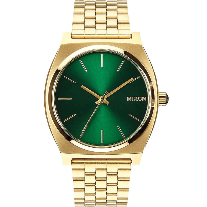 Nixon Men's Time Teller Green Dial Watch - A045-1919