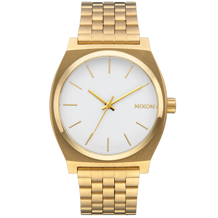 Nixon Men's Time Teller White Dial Watch - A045-508