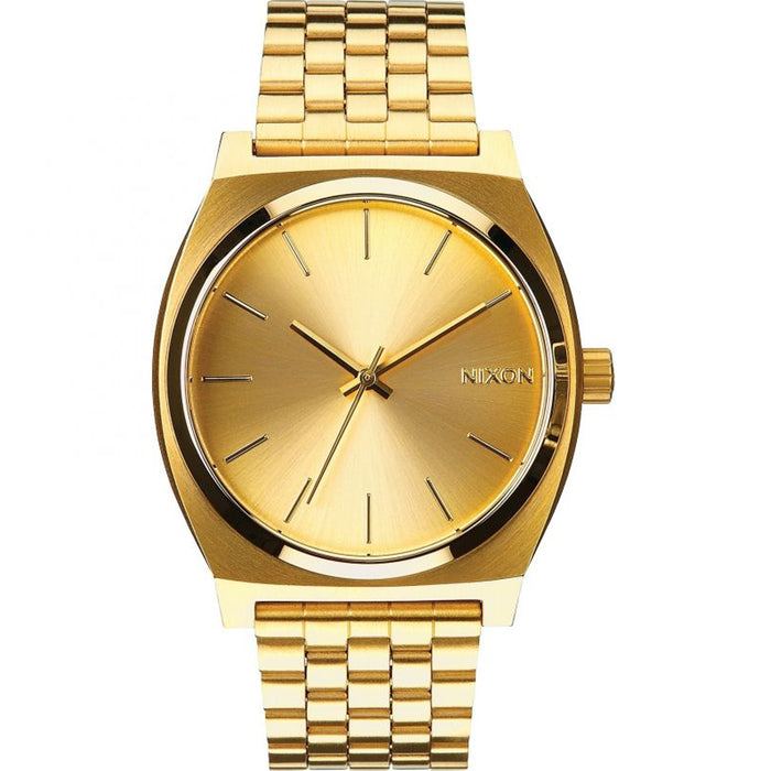 Nixon Men's Time Teller Gold Dial Watch - A045-511