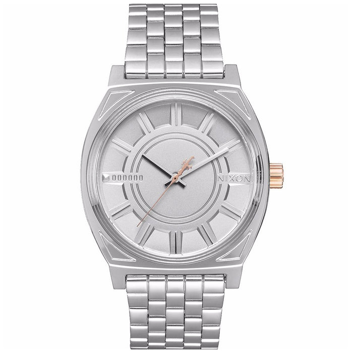 Nixon Men's Time Teller Silver Dial Watch - A045-SW2445