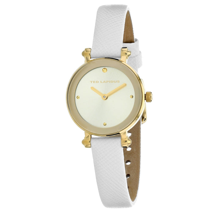 Ted Lapidus Women's Classic Gold Dial Watch - A0680PTPF
