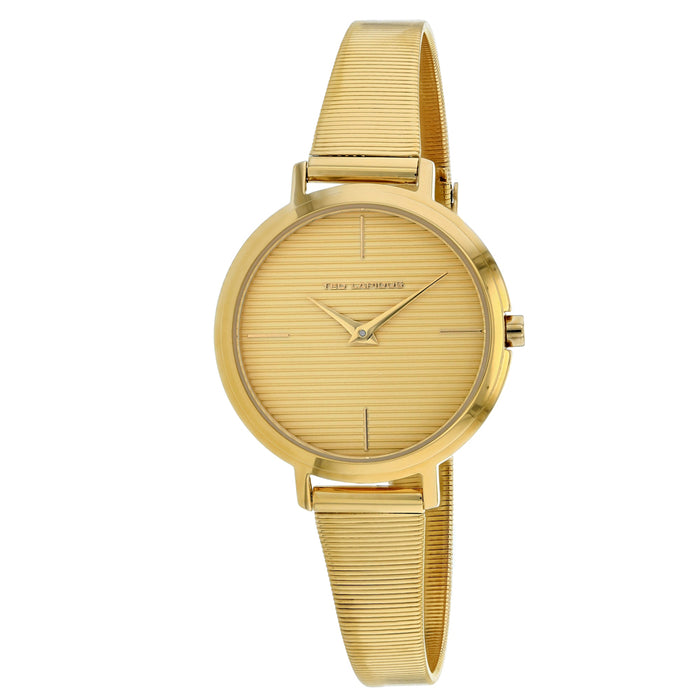 Ted Lapidus Women's Classic Gold Dial Watch - A0712PYIX