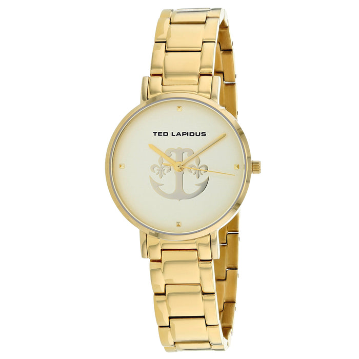 Ted Lapidus Women's Classic Gold Dial Watch - A0742PTPX