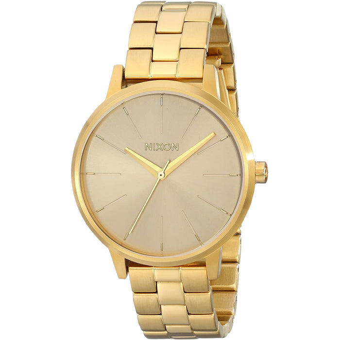 Nixon Women's Kensinton Gold Dial Watch - A099-502