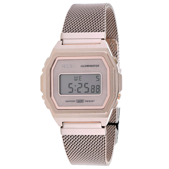Casio Men's Mother of Pearl Dial Watch - A1000MCG-9VT