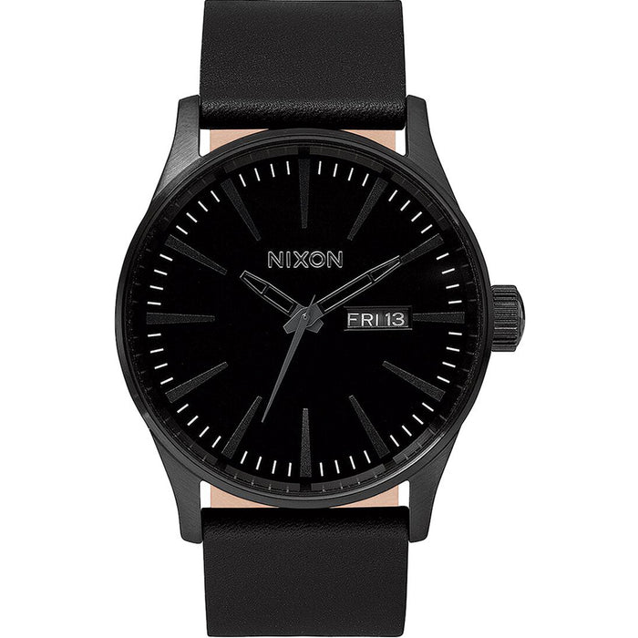 Nixon Men's Sentry Black Dial Watch - A105-001