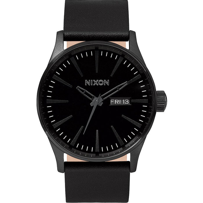 Nixon Men's Sentry Black Dial Watch - A105-001