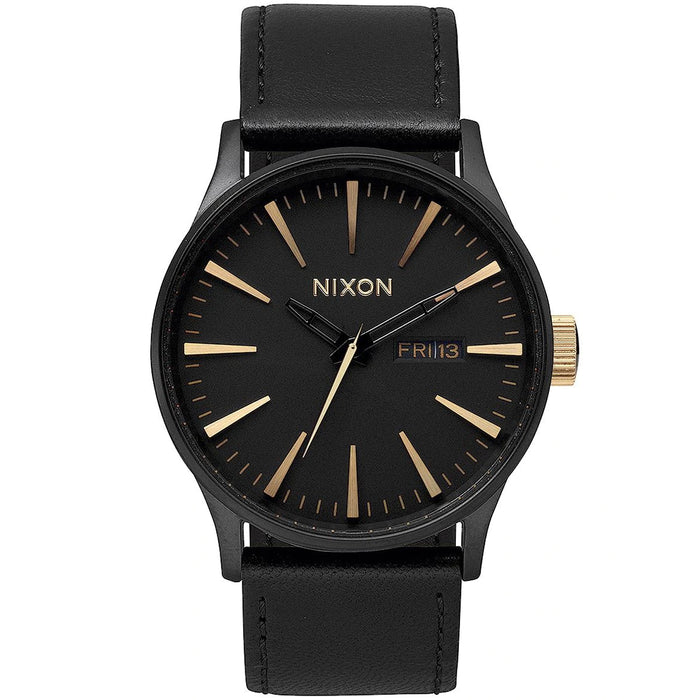 Nixon Men's Sentry Black Dial Watch - A105-1041
