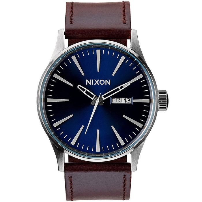 Nixon Men's Sentry Blue Dial Watch - A105-1524