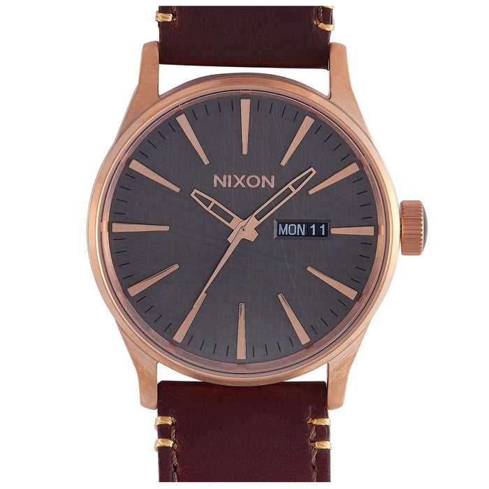 Nixon Men's Sentry Grey Dial Watch - A105-2001