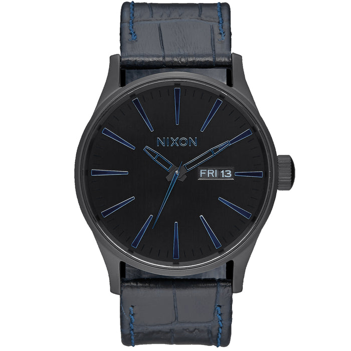 Nixon Men's Sentry Black Dial Watch - A105-2153