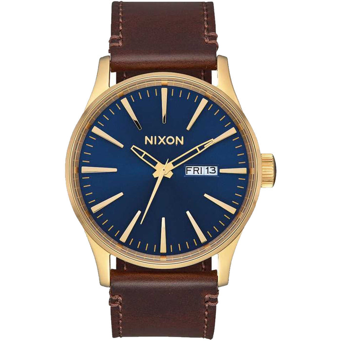 Nixon Men's Sentry Blue Dial Watch - A105-3320