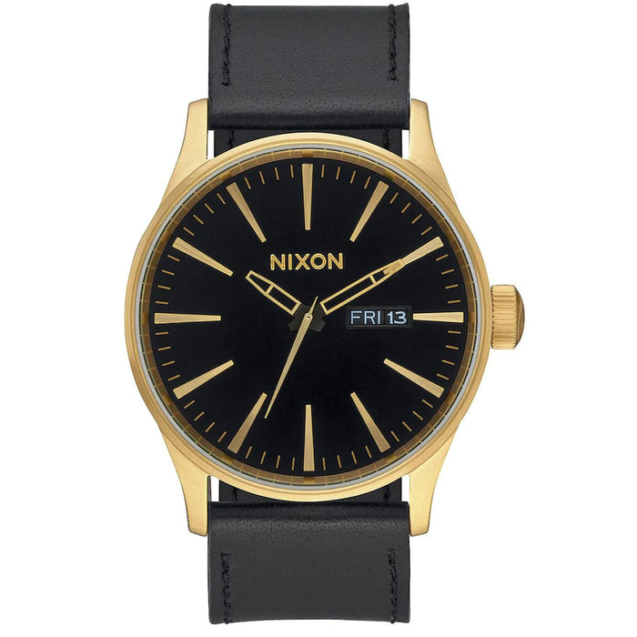 Nixon Men's Sentry Black Dial Watch - A105-513