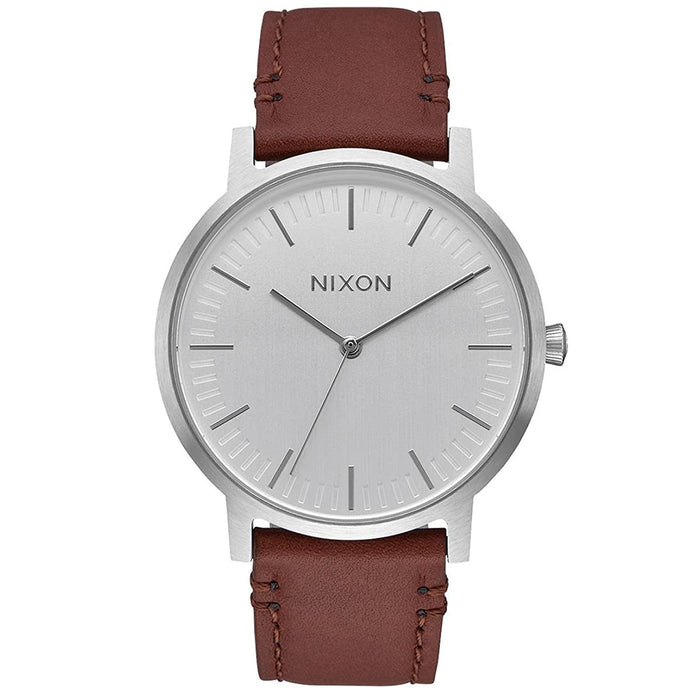 Nixon Men's Porter Silver Dial Watch - A105-81113