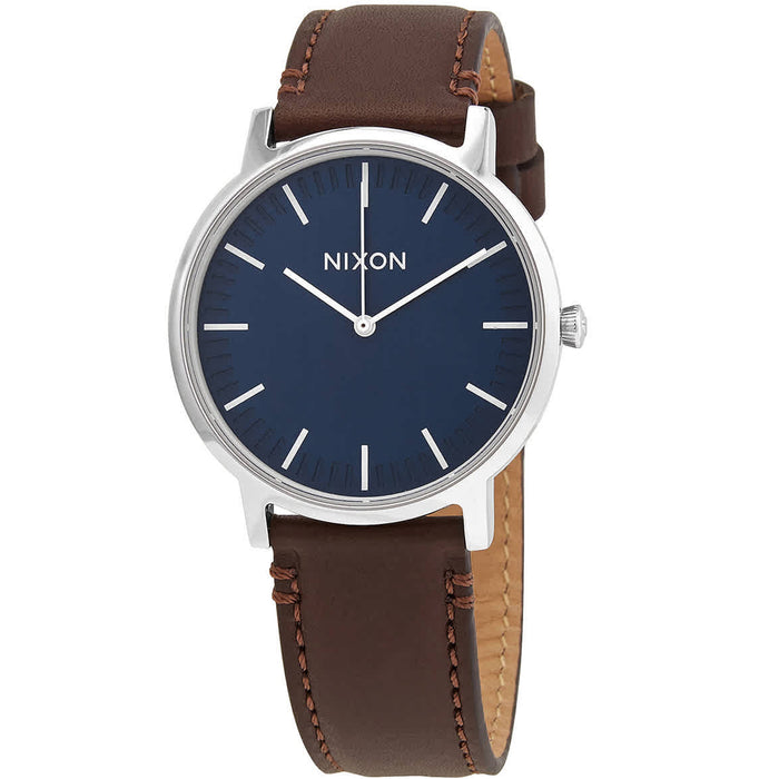 Nixon Men's Porter Blue Dial Watch - A105-8879