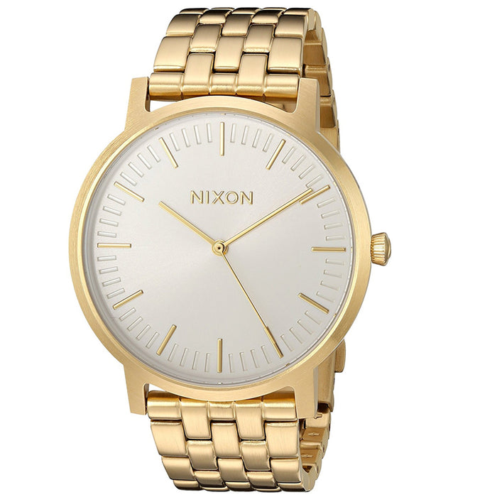 Nixon Men's Porter White Dial Watch - A1057-2443