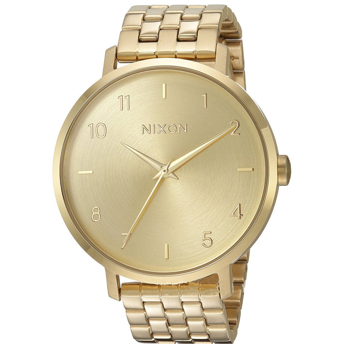 Nixon Women's Classic Gold Dial Watch - A109-0502