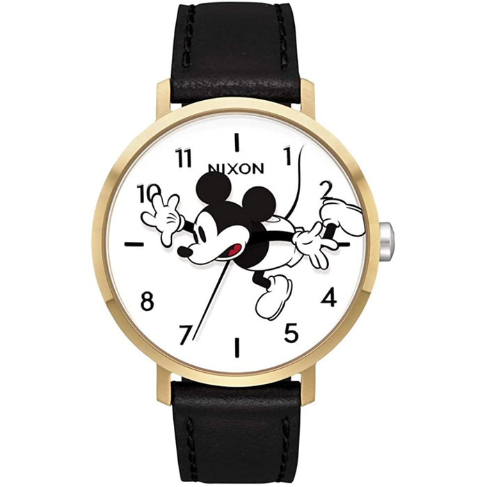 Nixon Women's Mickey Arrow White Dial Watch - A109-13095