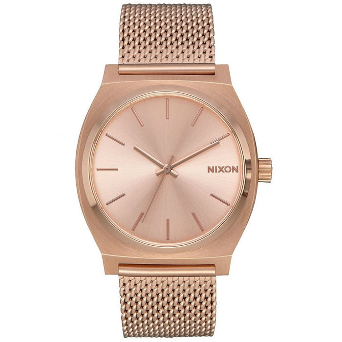 Nixon Men's Time Teller Gold Dial Watch - A118-7897