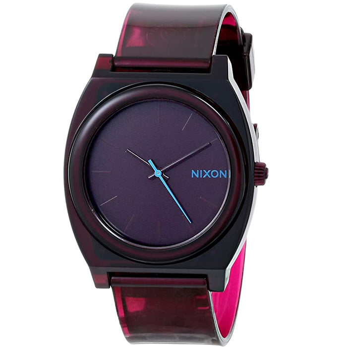 Nixon Men's Time Teller Purple Dial Watch - A119-1782
