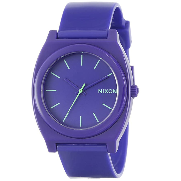 Nixon Men's Time Teller Purple Dial Watch - A119-230