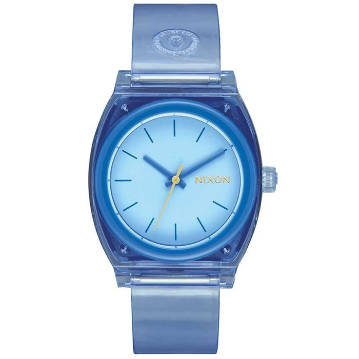 Nixon Women's Medium Time Teller P Blue Dial Watch - A1215-2885