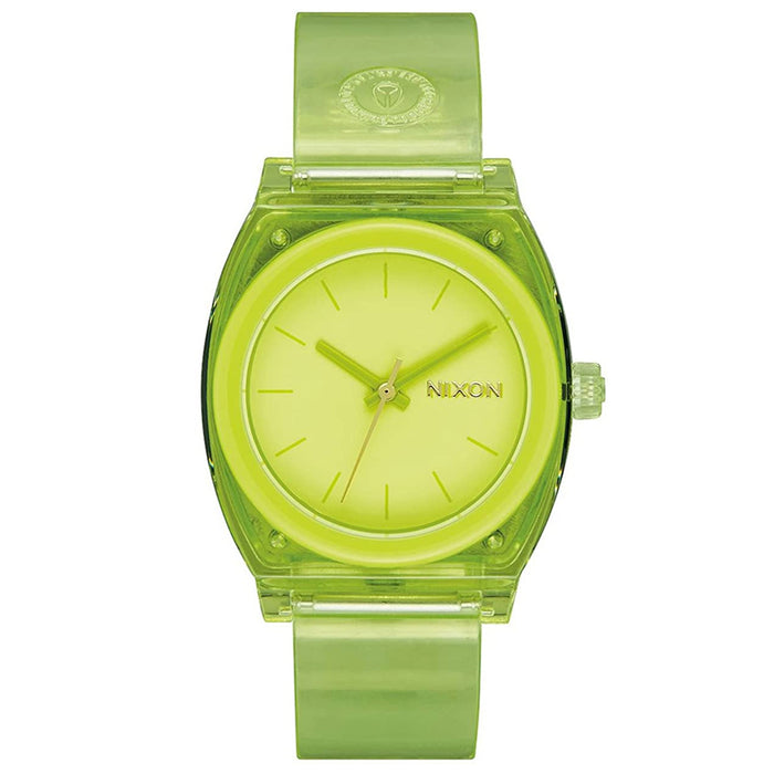Nixon Women's Medium Time Teller P Green Dial Watch - A1215-536