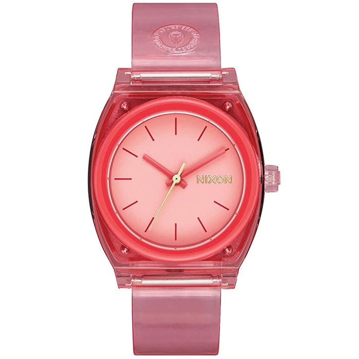 Nixon Women's Time Teller Pink Dial Watch - A1215-685