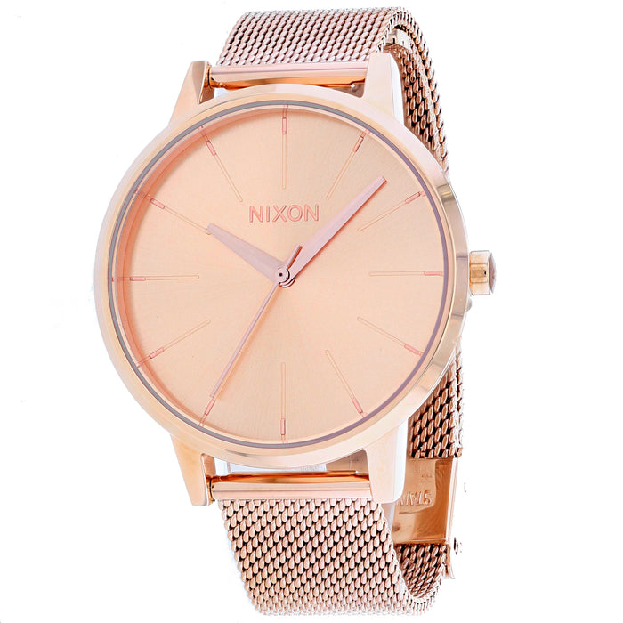 Nixon Women's Kensington Milanese Rose gold Dial Watch - A122-9897