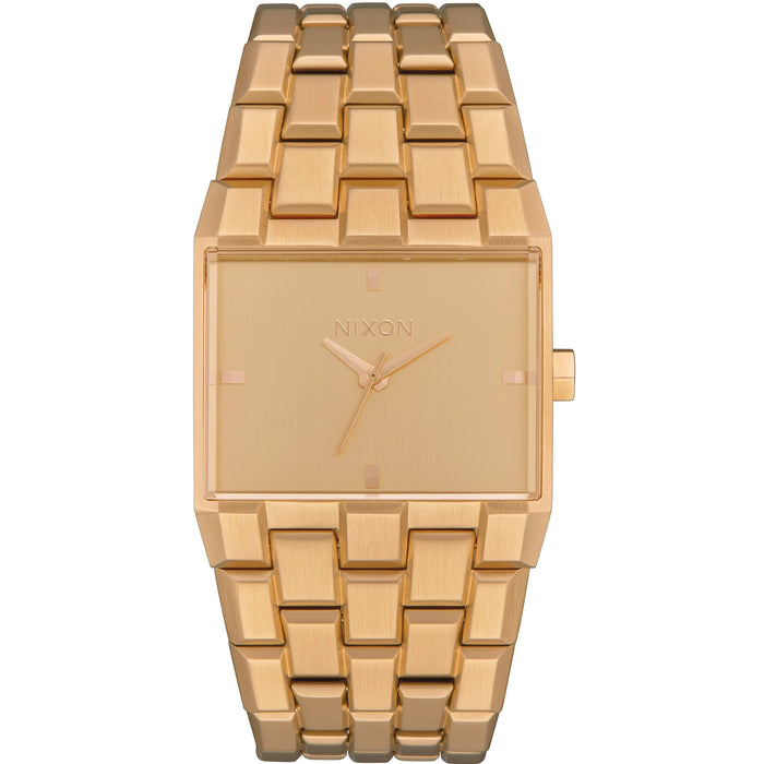 Nixon Women's Ticket Gold Dial Watch - A1262-502