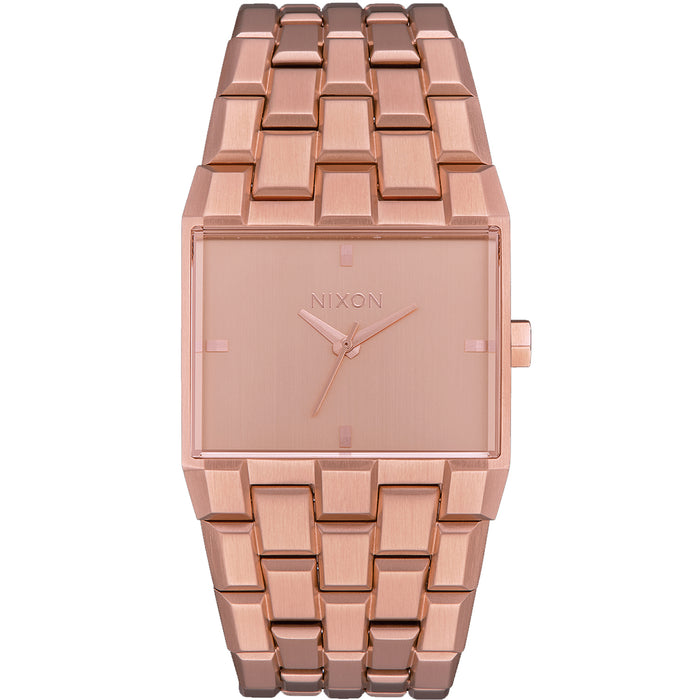 Nixon Women's Ticket Rose gold Dial Watch - A1262-897