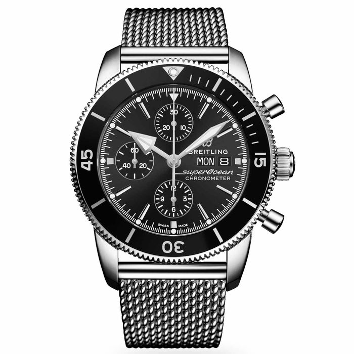 Breitling Men's Black Dial Watch - A13313121B1A1