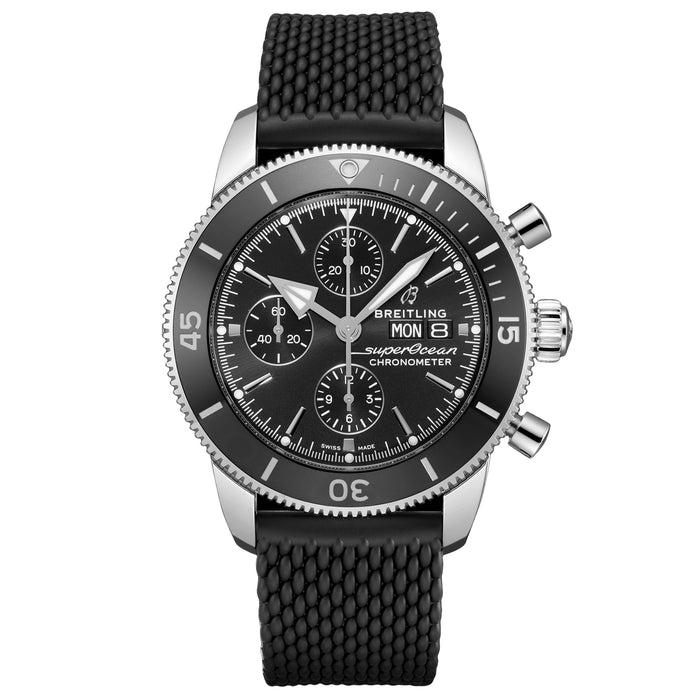Breitling Men's Superocean Black Dial Watch - A13313121B1S1