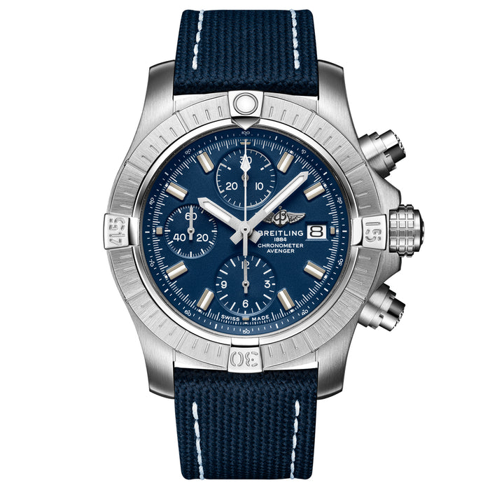 Breitling Men's Avenger Chronograph Blue Dial Watch - A13385101C1X2