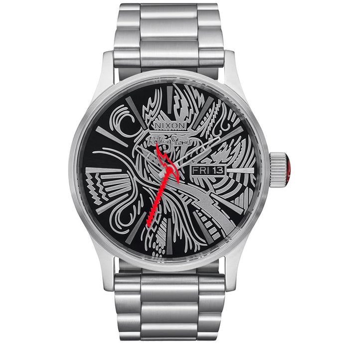 Nixon Men's Time Teller Black Dial Watch - A135-3625