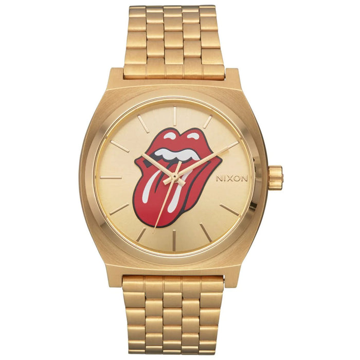 Nixon Men's Time Teller Gold Dial Watch - A135-6509