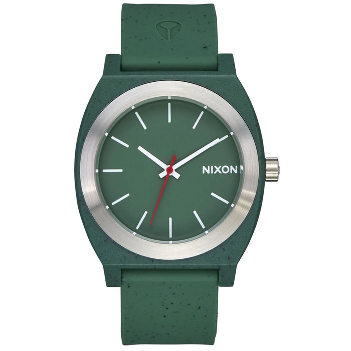 Nixon Men's Time Teller Green Dial Watch - A136-15137