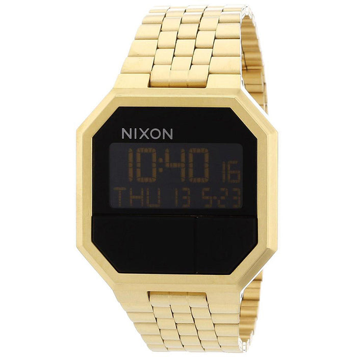 Nixon Men's Re-Run Black Dial Watch - A158-502